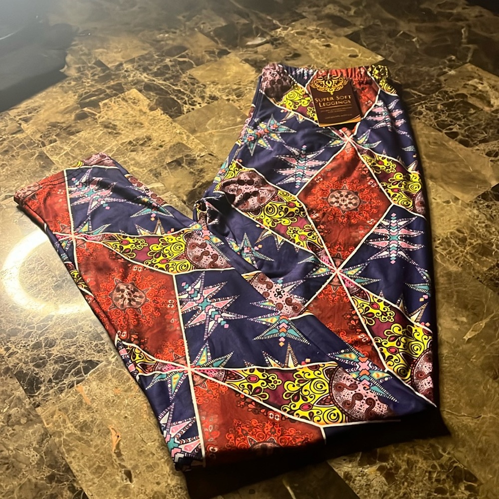 Fun printed leggings